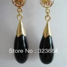Очаровательный 3 пара черный Висячие серьги