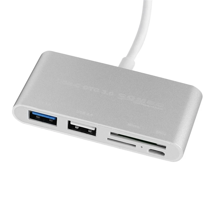 5 в 1 USB C 3,0 концентратора Тип C с Card Reader USB3.0 Multi сплитер адаптер для Huiwei Macbook Air pro USB-c Тип-c OTG Hub Combo