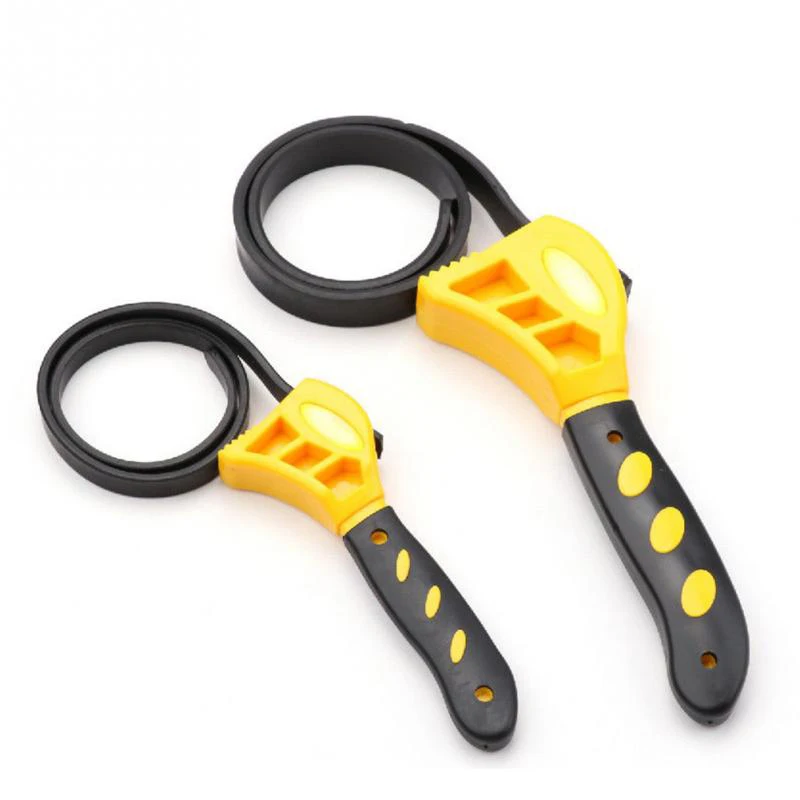 Multifunction Adjustable Rubber Strap Twist Tool Wrench Grip Tighten
