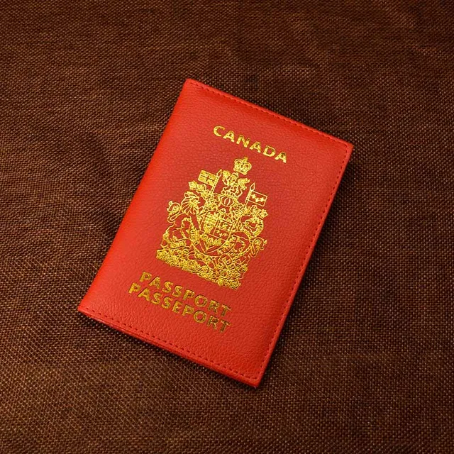 Canada Passport Cover Women Covers for Passports Case Passport Pu