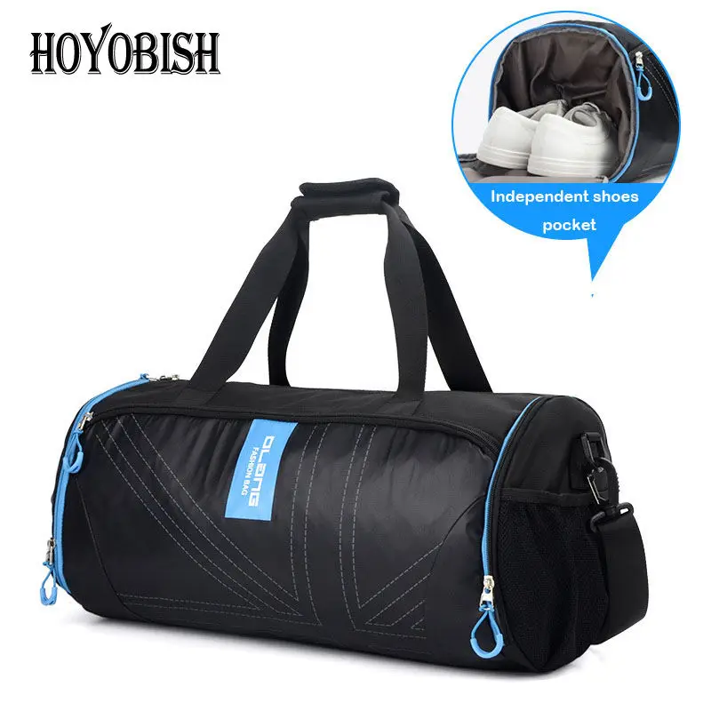 

HOYOBISH 2018 Hot Waterproof Travel Bag For Couples Women and Men Folding Big Duffle Bag Portable Hand Luggage Travel Bags OH313
