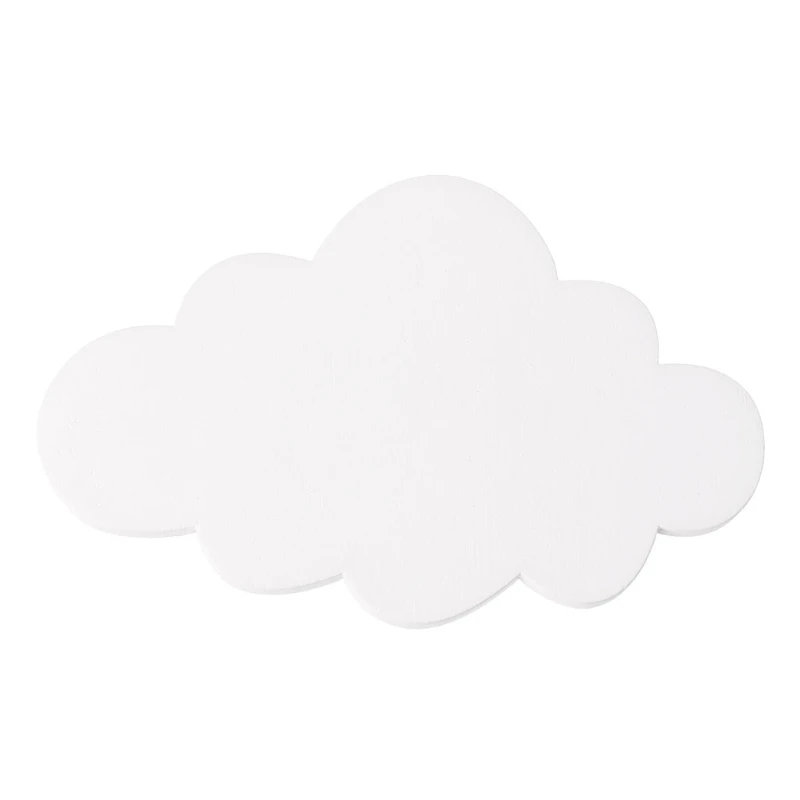 

Cute Cloud Hooks Wooden Clothes Hanger Wall Decor Children Bedroom Pendant Room Wall Decorate
