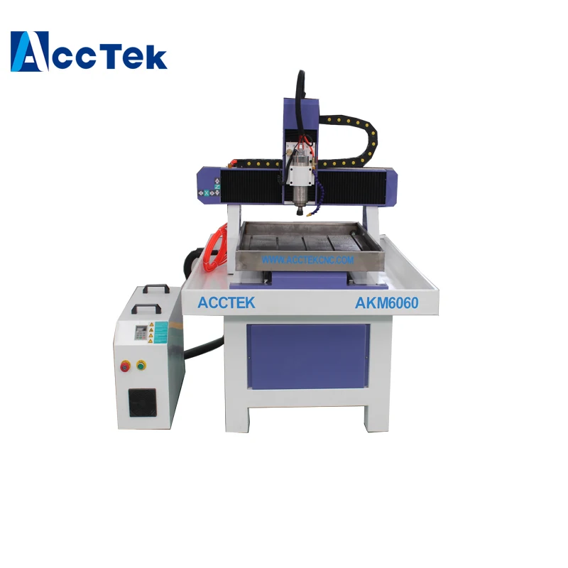 

Metal mold making machine steel mould cnc engraving machine 600*600mm t-slot moving table Jinan AccTek factory price