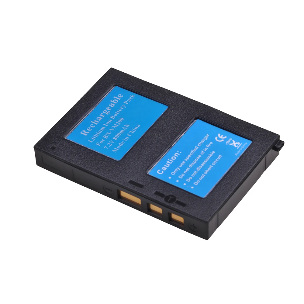 Tectra 2PCS BN VM200 BNVM200 Аккумулятор для JVC GZ MC100 MC100EK MC100EX MC100US MC200|Цифровые аккумуляторы| |