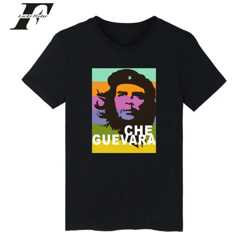 LUCKYFRIDAYF Che Guevara t-shirts printed summer sport men women t shirts casual o-neck tee shirt short sleeve t-shirt tops 4XL