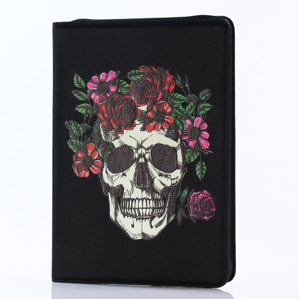 

3D Picture Unique design for iPad 9.7 2017 Cover for A1822 A1823 tablet protector skin wake/sleep card slot PU+TPU softs case