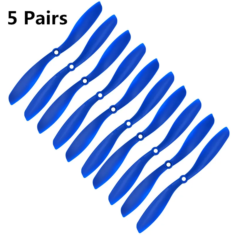 5 Pairs/10PCS 8x4 8045 8045r Counter Rotating Propeller Props Black Cw