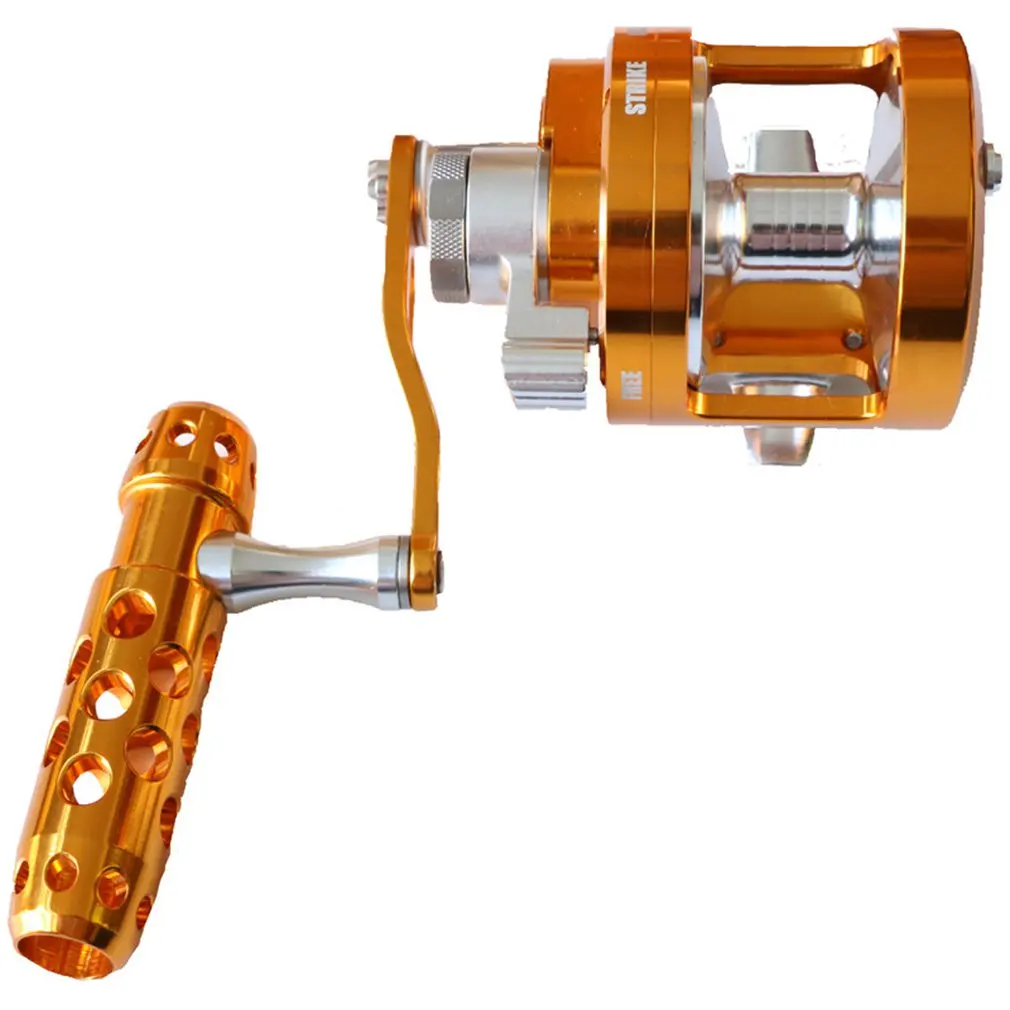 

Syd90 Iron Wheel Full Metal Drum Type Trolling Wheel Sea Fishing Wheel Single/Double Speed Sea Fishing Reel Tools