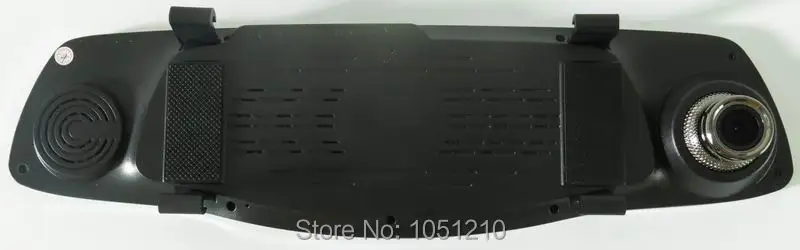 Зеркало заднего вида Ouchuangbo 4 3 дюйма DVR встроенный цифровой видеорегистратор с G