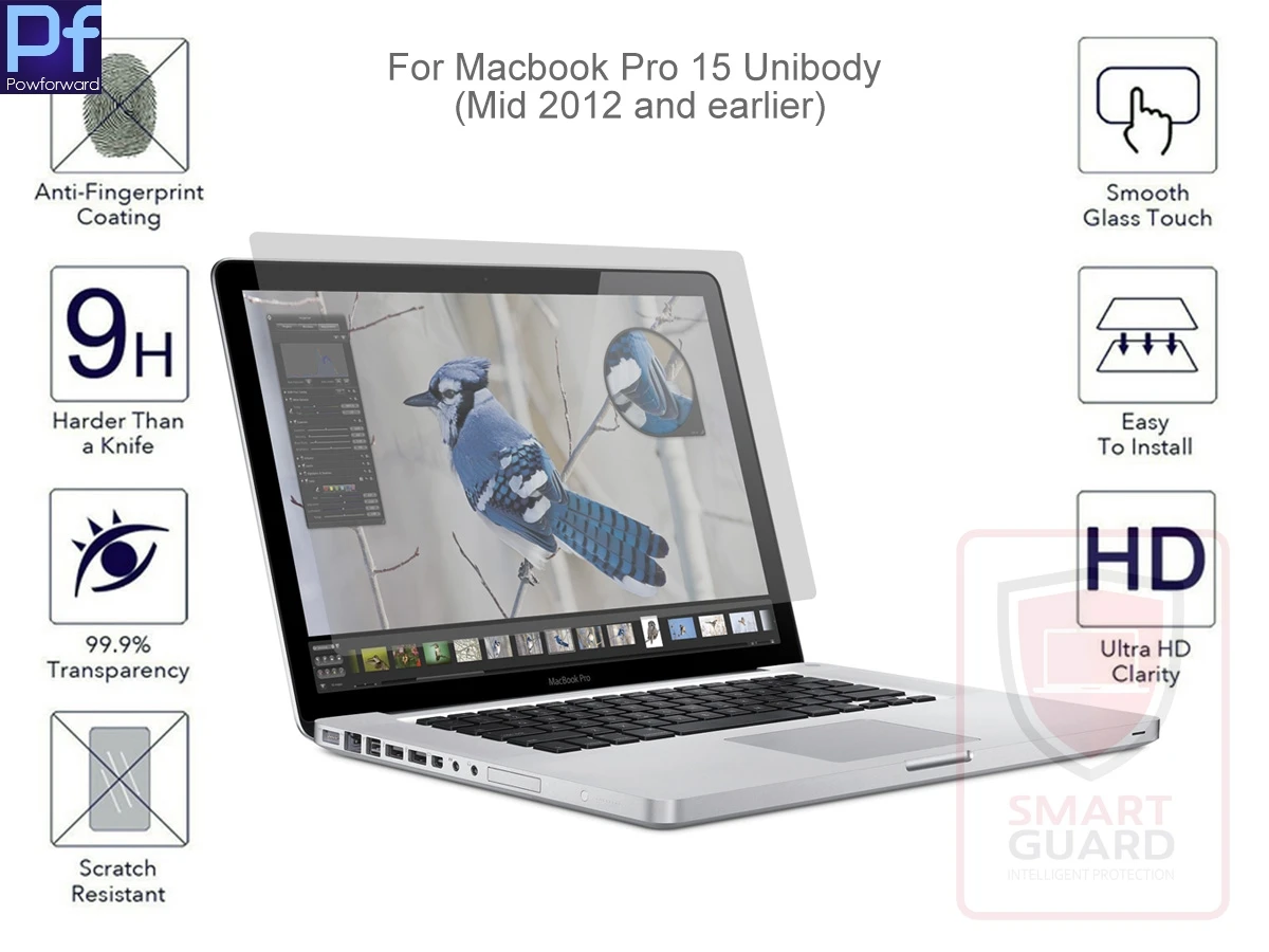 Закаленное стекло для Macbook Air 11 6 12 13 3 15 4 дюймов Защитная пленка MacBook Retina Pro