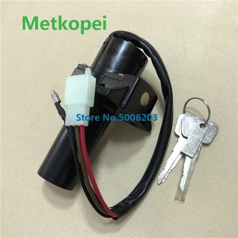 Мотоцикл YBR125 зажигания перключатель ASSY замок с ключами для Yamaha 125cc YBR125ED YBR125ESD 3D9 4 провода Надежный дверной замок 2002-2013