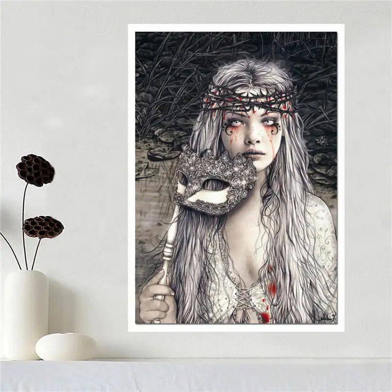 Custom canvas poster Art Victoria Frances poster cloth fabric wall