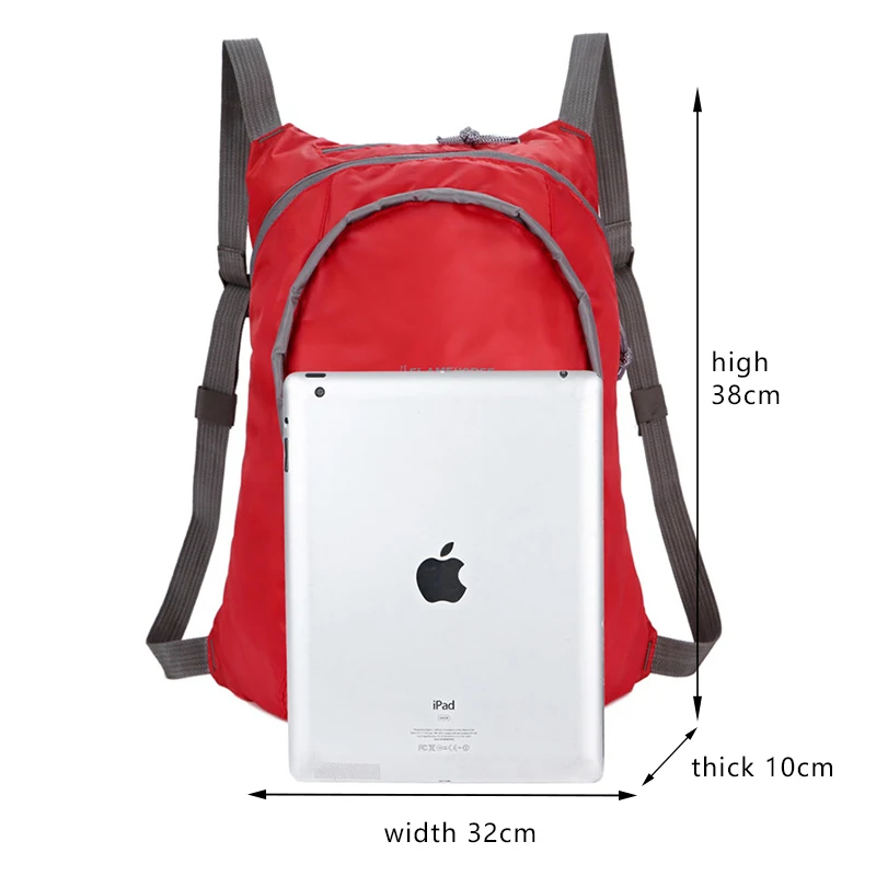  Nylon Waterproof Collapsible Backpack Women's Men's Daily Walking Travel Portable Comfort Lightweig - 32888862173