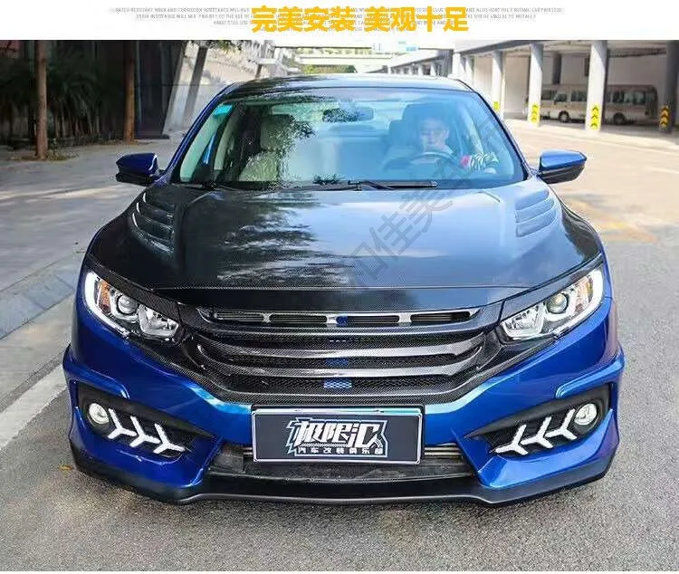 

Fit for HONDA MISTRA 2014-2016 carbon fiber car grill high quality