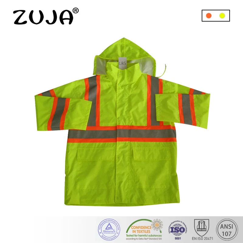 

Safety Clothing Yellow Hi-visibility Reflective Suits