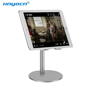 

Xnyocn Adjustable Aluminum Alloy Cell Phone Tablet Holder For Ipad Pro Iphone XS XR Samsung Tablet Mobile Phone Desk Stand Mount