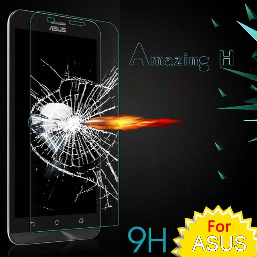 

9H Tempered Glass Film For ASUS Zenfone Go ZB500KL Selfie 5 3 Max ZC520TL ZC550KL 2 Laser ZE500KL ZE550KL Screen Protector Case