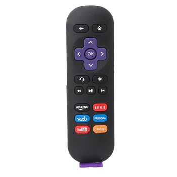 

Replacement IR Streaming Media Player Remote Control For ROKU 1 2 3 4 LT HD XD XS