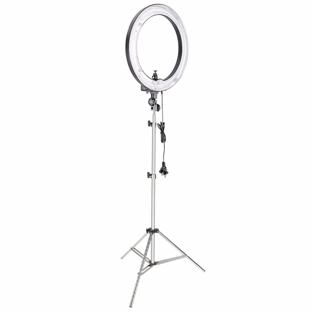 

Neewer Photography 14-inch Outer Dimmable Fluorescent Ring Light with Stand kit