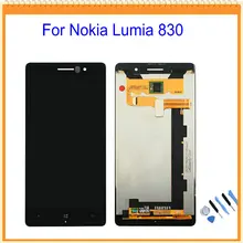 For Nokia Lumia 830 LCD Display with Touch Screen Digitizer Assembly Black + Tools Free Shipping