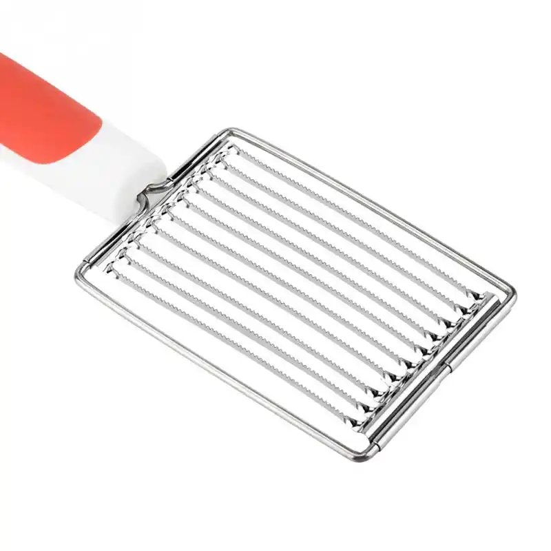 1pc Creative Kitchen Cutter Tomato Serrated Slicing Tool Tomato Slicer for Ham