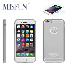 Qi Wireless Charger Receiver Case For Iphone 5 5S SE 6 6s 6 6S Plus TPU Soft Phone Cover Case Used Wireless Charging Pad T0910