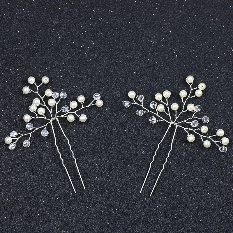 Silver Hair pins  (1)