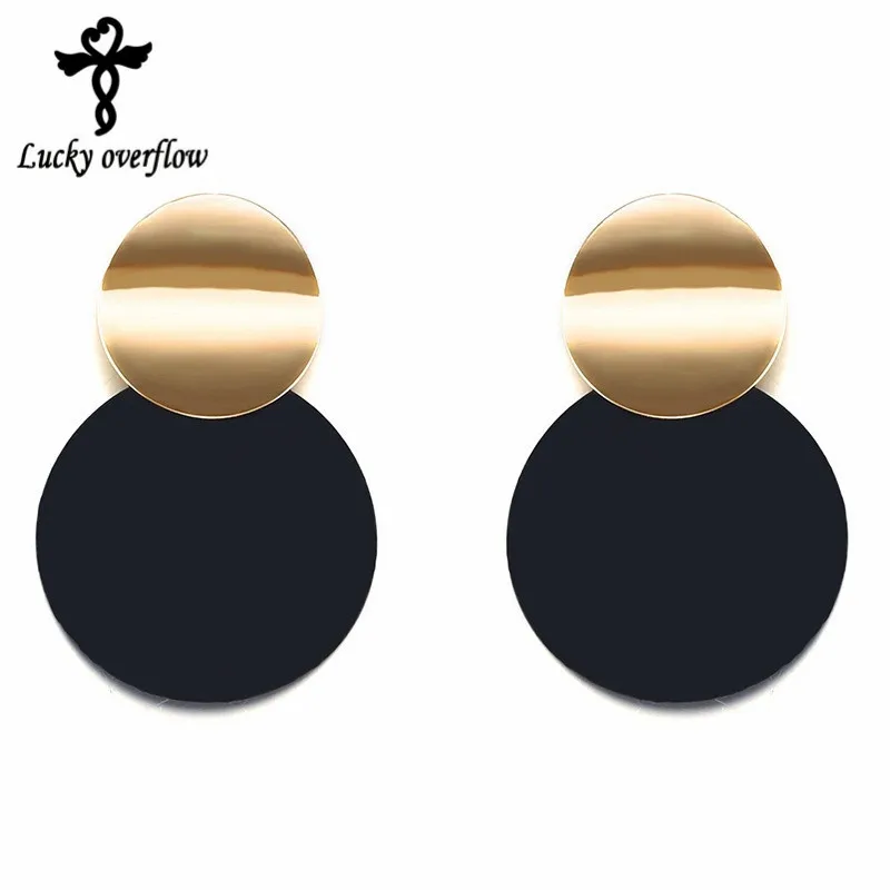 

New Fashion Woman Earrings 2018 Round Sequin Dangle Earrings For Women Jewelry Gifts Classic Bohemia Elegant Oorbellen Wedding