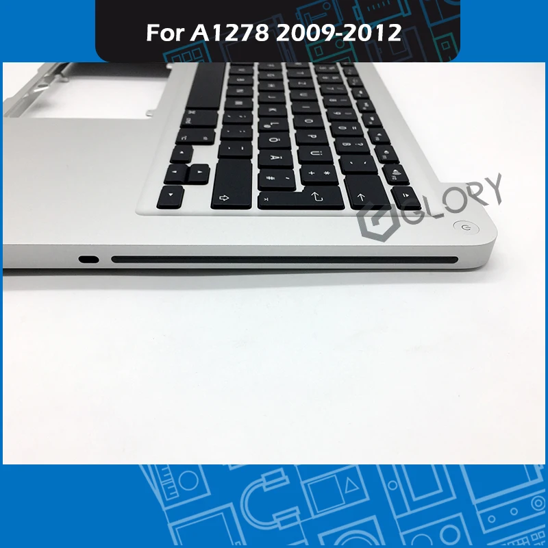 Ноутбук A1278 Топ чехол для Macbook Pro 1" A1278 Topcase ладонь отдых с немецкой клавиатура на замену 2009-2012