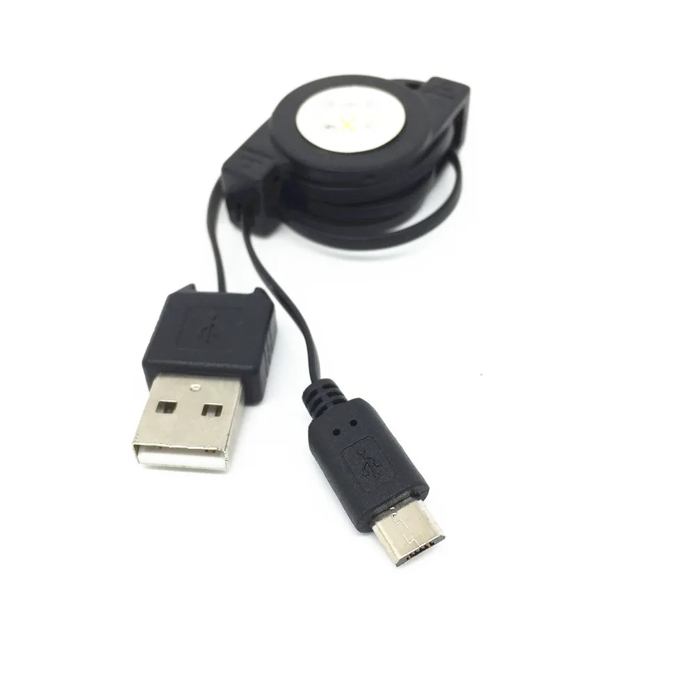 Выдвижной Micro USB кабель для синхронизации данных и зарядки Samsung Sch I779 I759 I629 Sph D700 Epic