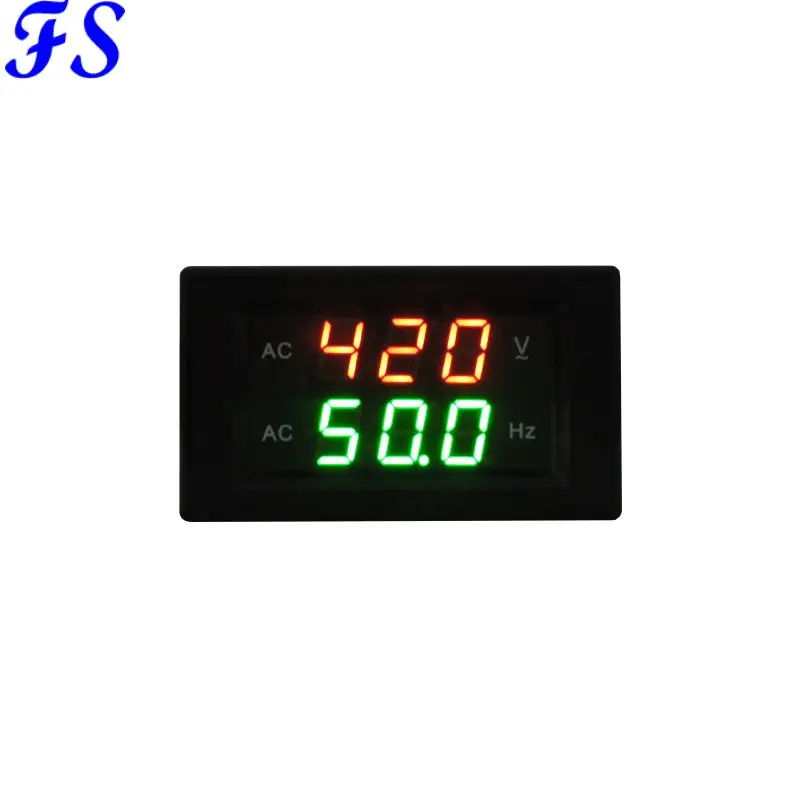 Цифровой светодиодный вольтметр YB4835VF AC 80 500 В 45 0 65 Гц монитор напряжения тестер