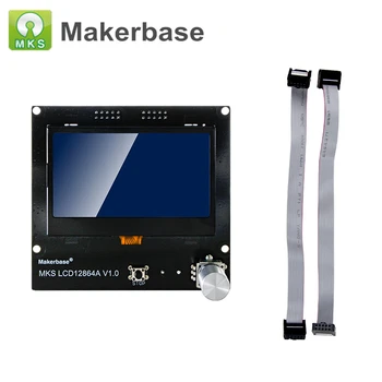 

Top Quality 3D Printer Smart Controller LCD 12864 Display 12864LCD Panel Support RAMPS for MKS Gen L