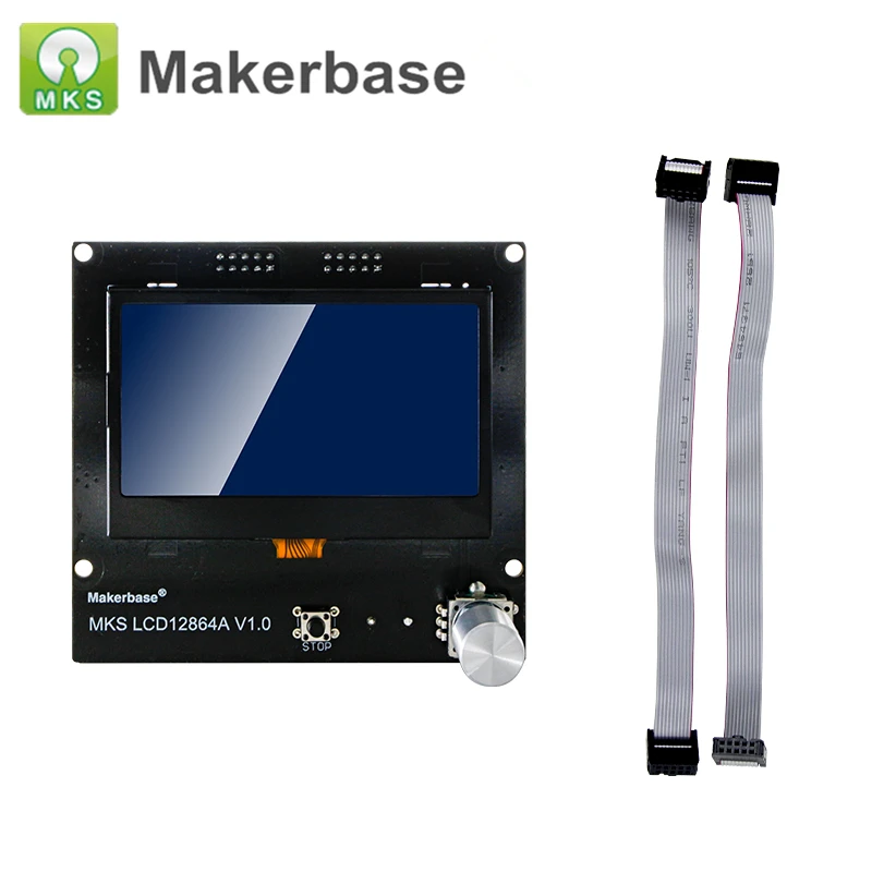 أعلى جودة 3D طابعة جهاز تحكم ذكي LCD 12864 عرض 12864LCD لوحة دعم RAMPS ل MKS الجنرال L