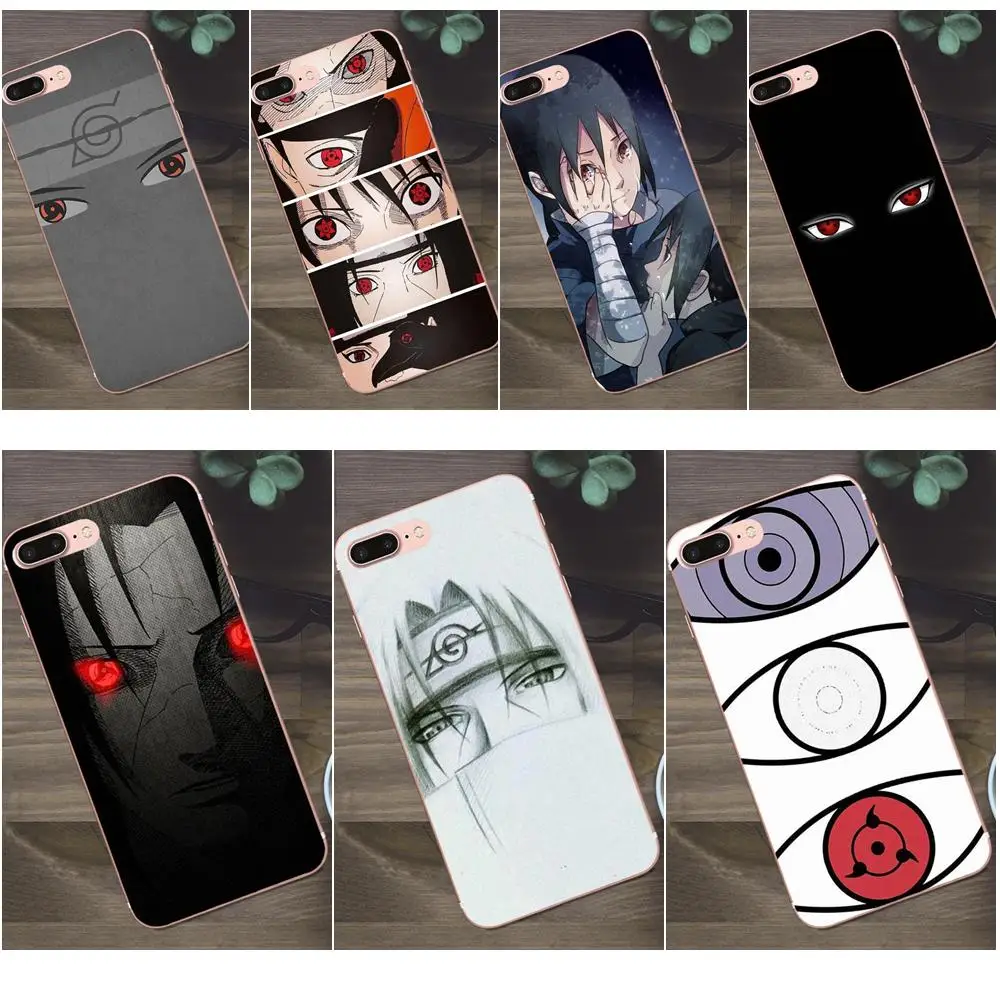 

Bixedx Naruto Uchiha Itachi Sharingan Eye For Huawei G8 Honor 5C 5X 6 6X 7 8 9 Y5II Mate 9 P7 P8 P9 P10 P20 Lite Plus 2017