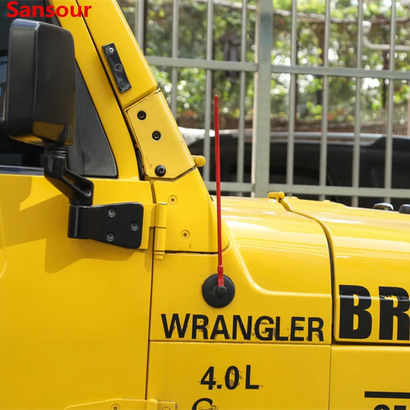 Sansour Aerials for Jeep Wrangler 19972006 Car FM Antenna AM Radio