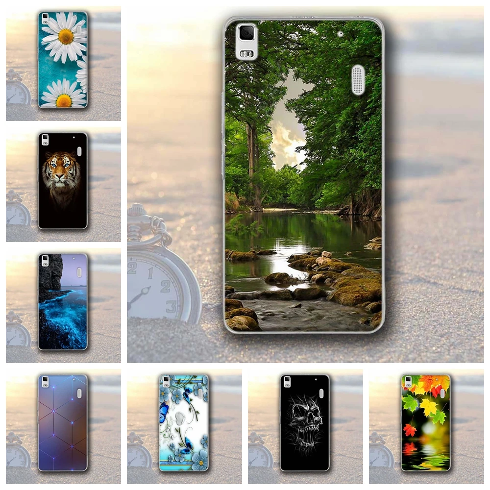 Tree Soft Silicone Case For Lenovo K3 NOTE K50 T5 A7000 Case Cover