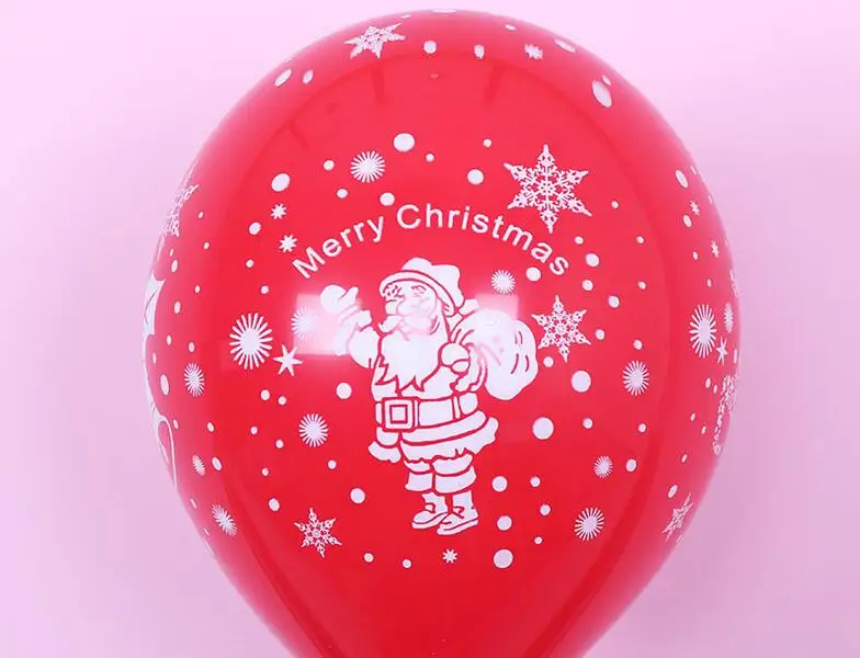 Темно-зеленый воздушный шар 50 шт./lot12 дюймов 2,8 г сферические латексные красные рождественские воздушные шары с новогодним украшением воздушные шарики, детские игрушки