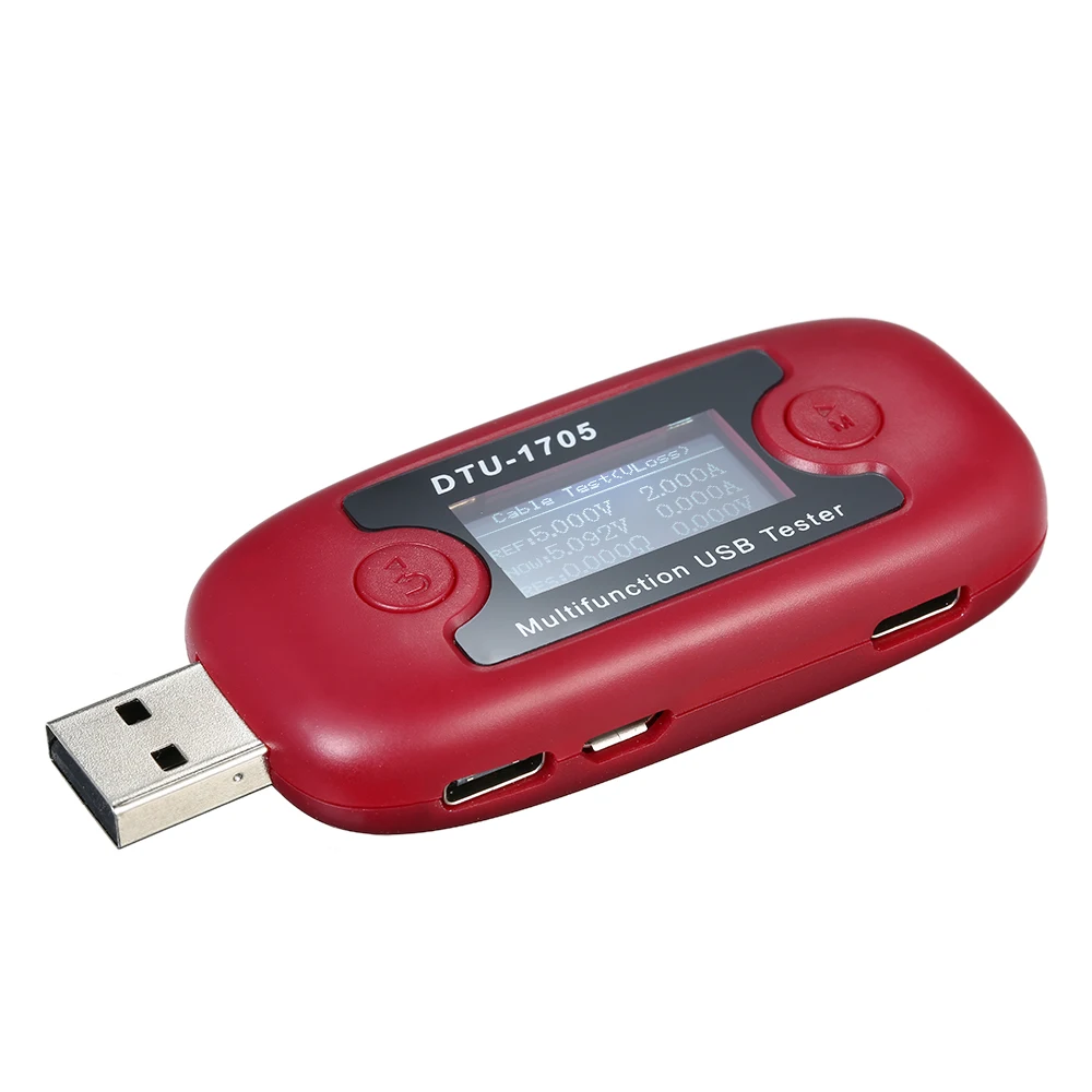 Multi-functional USB Tester Voltmeter Voltage Current Ammeter Power Meter LCD display Compatible with Phone Computer Power bank