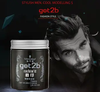 

got2b Sustainable and strong stereotyping of men's hair mud and fragrance /100g