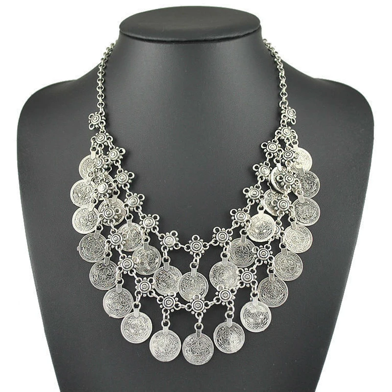 Buy Gypsy Necklace Fashion Jewelry Bohemian Antique