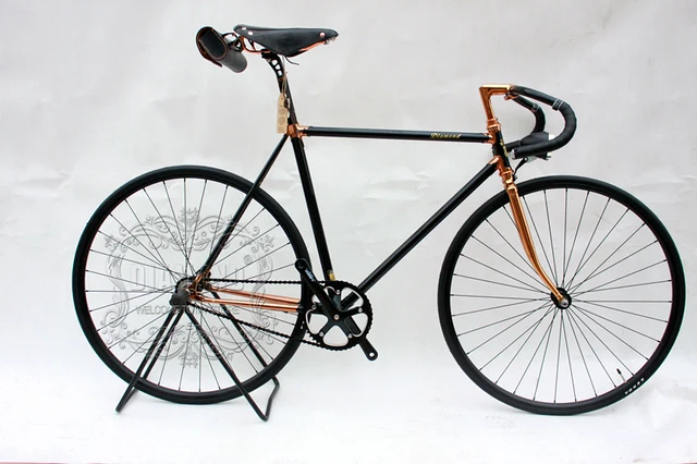 Best price at $1175 Cheap Vintage Bicycle road bike Fixed Gear Bikes 700C bike Single speed fashion 700C Vintage Bicycle