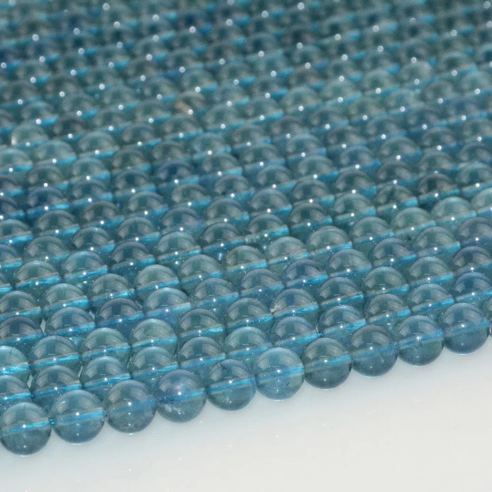 

Natural Blue Fluorite Loose Round Beads 6mm,8mm