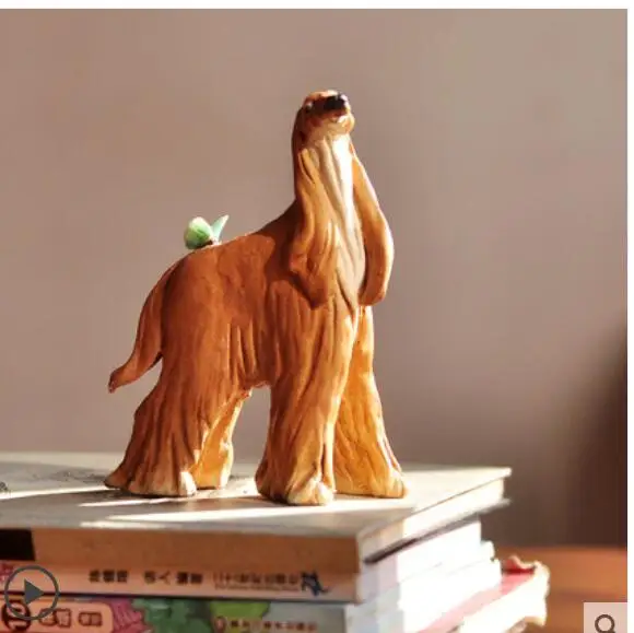 

Nordic living room decoration dog year of the zodiac pieces of personalized meat animals bookshelf lovely home animal props