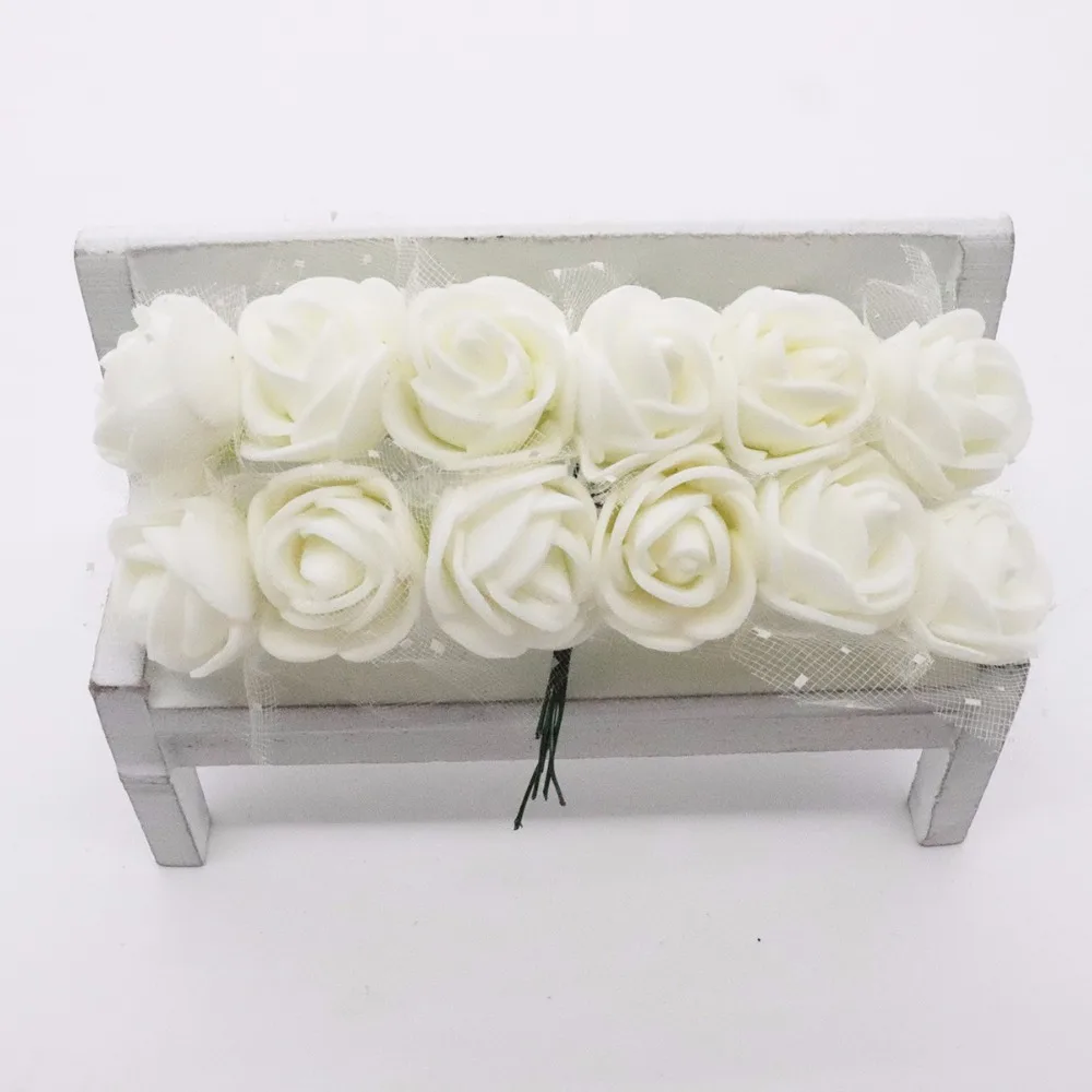 12PCS-Bag-Mini-PE-Foam-Rose-Flower-Head-Artificial-Rose-Flowers-Handmade-DIY-Wedding-Home-Decoration(6) 副本