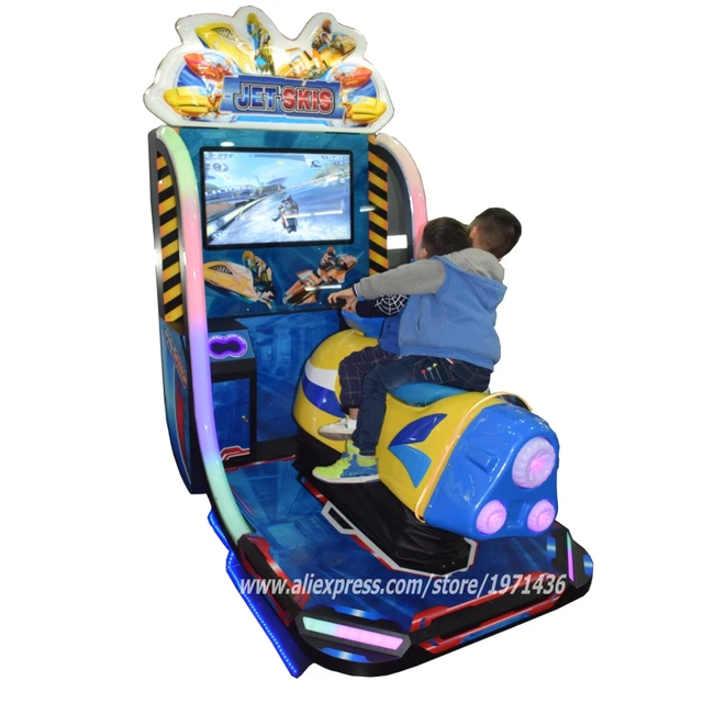 online shop very funny children coin operated drive airship boat