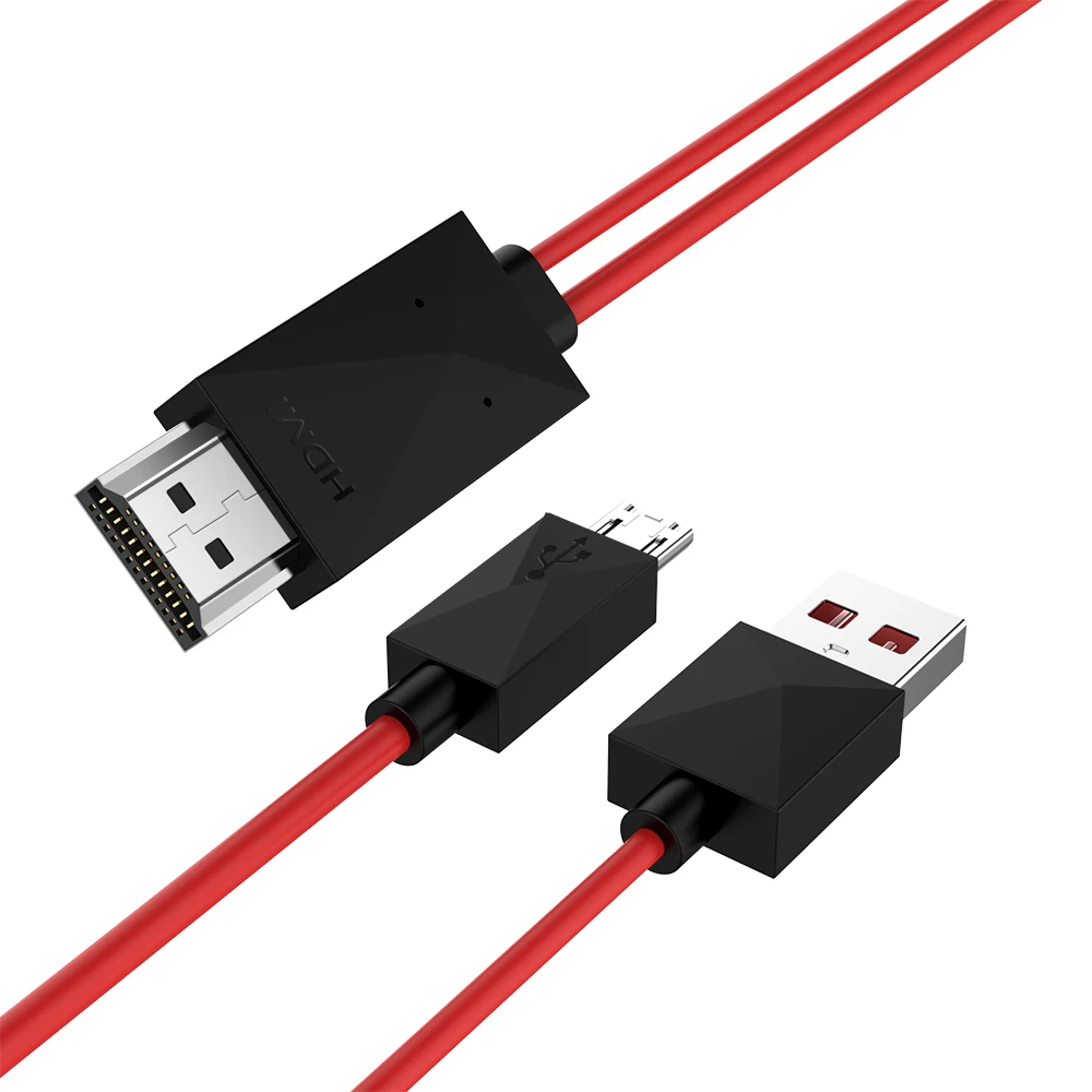 1080P Micro USB к hdmi-кабель, адаптер конвертер для Android samsung Galaxy S3 S4 S5 Note4 Micro USB HDMI