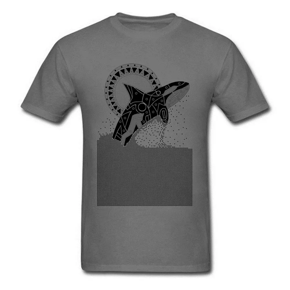 Custom Orca Sun Tops Shirt for Men Latest NEW YEAR DAY Round Neck 100% Cotton Fabric Short Sleeve Top T-shirts Normal T Shirt Orca Sun carbon