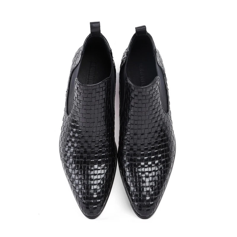 Noir Marque Non slip D'hiver Martin Invernali En Cheville Qualité Scarpe Chaussures Bottes Automne Hommes Rétro Mycoron Uomo Cuir nN0vm8w