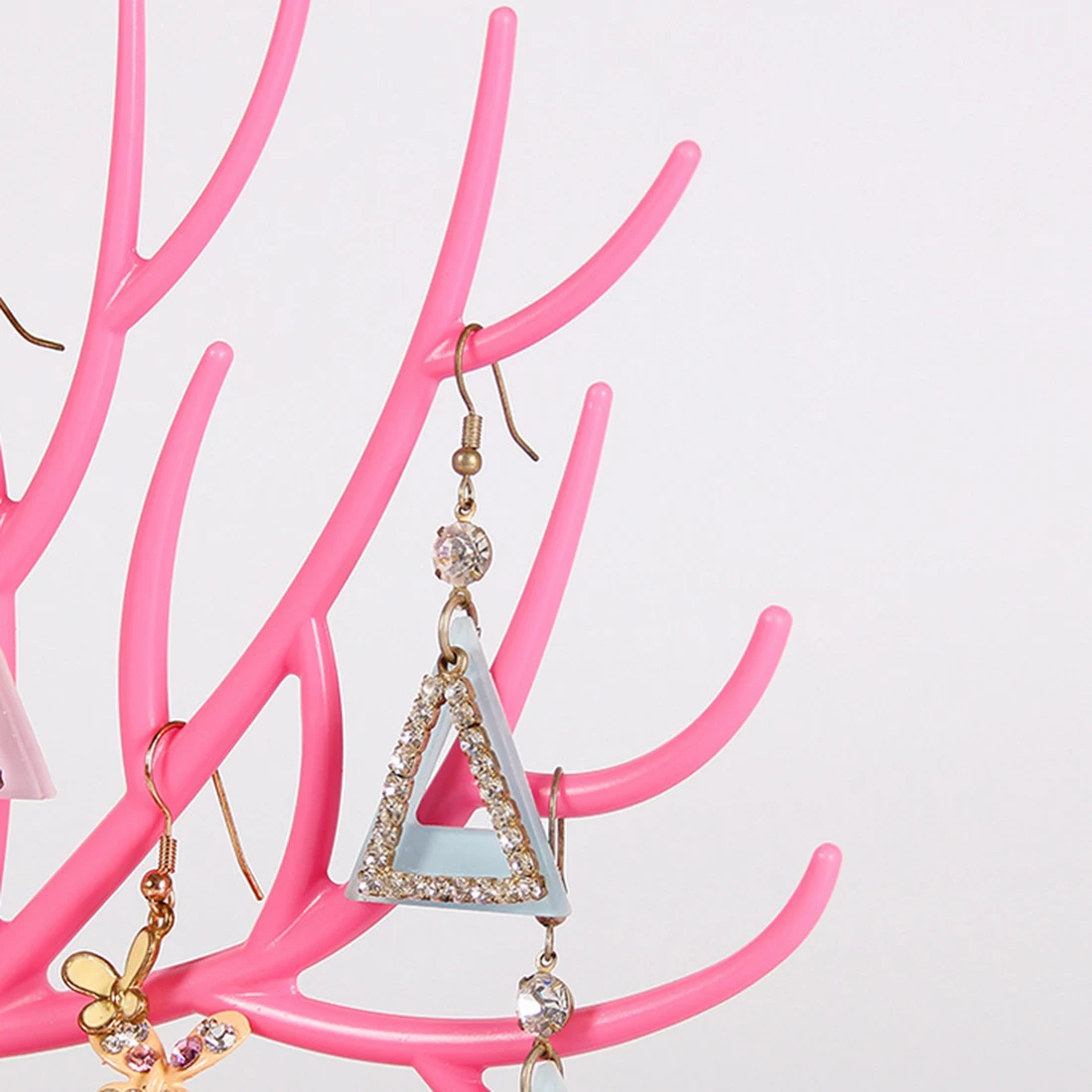  Creative Deer Earring Necklace Earring Stand Holder Bracelet Jewelry Display Shelf Organizer Rack