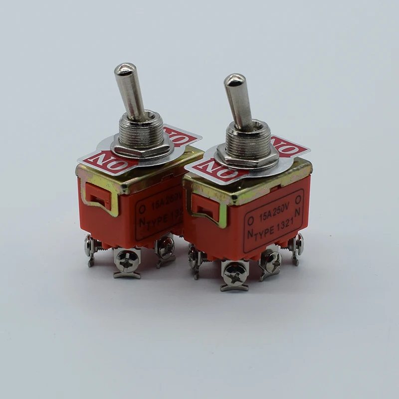 E-TEN1321 Small-sized Toggle Switch Rocker Arm Shake ON-ON 6 Foot 2 Archives 12mm | Обустройство дома